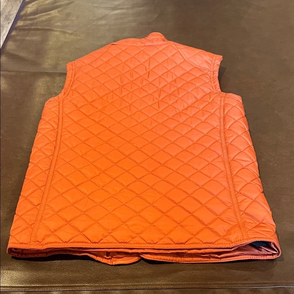 Class Club Orange Quilted Vest for boys - Picture 7 of 9